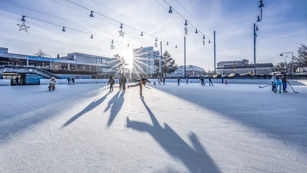 Eislaufbahn in Bern