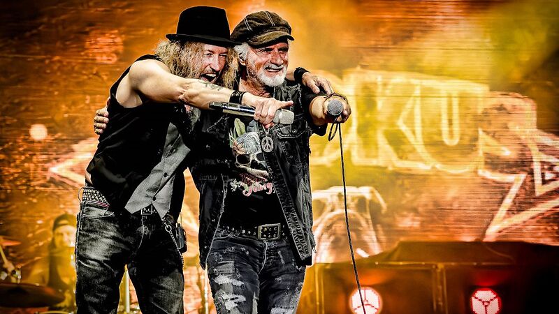 NicMaeder von Gotthard und Marc Storace von Krokus